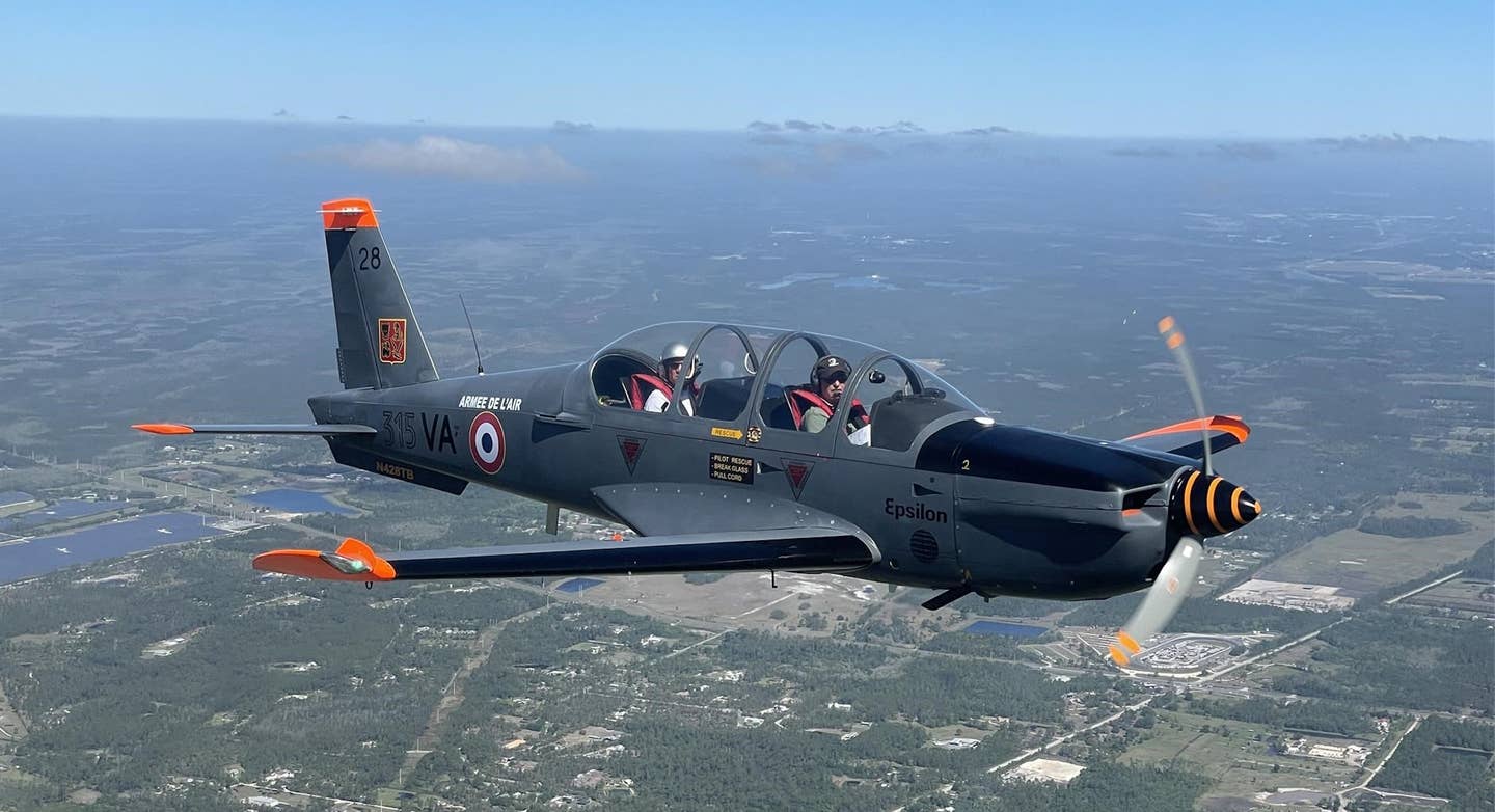 This 1984 SOCATA TB-30 Epsilon Is a Military-Spec ‘AircraftForSale’ Top Pick